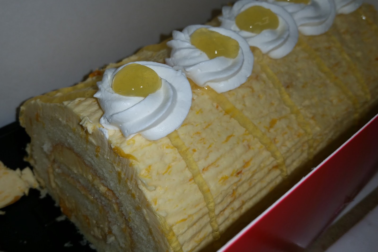 Mango Cake Roll Red Ribbon Recipe