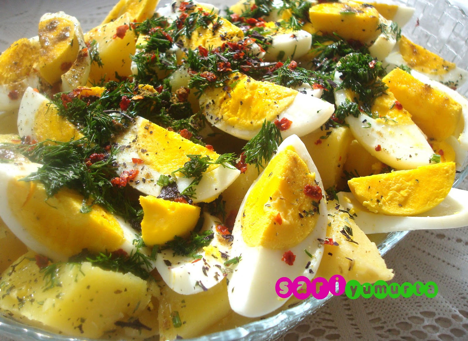 Yumurtalı Patates Salatası Videosu Yumurtalı Patates Salatası Videosu