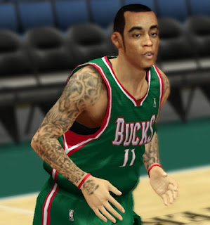 NBA 2K13 Monta Ellis Cyber Face Mod Update