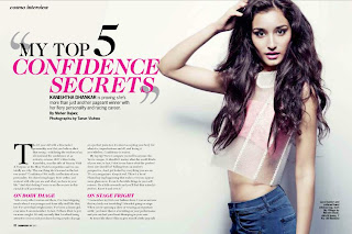 Kanishtha Dhankar Photo shoot for Cosmopolitan Magazine India