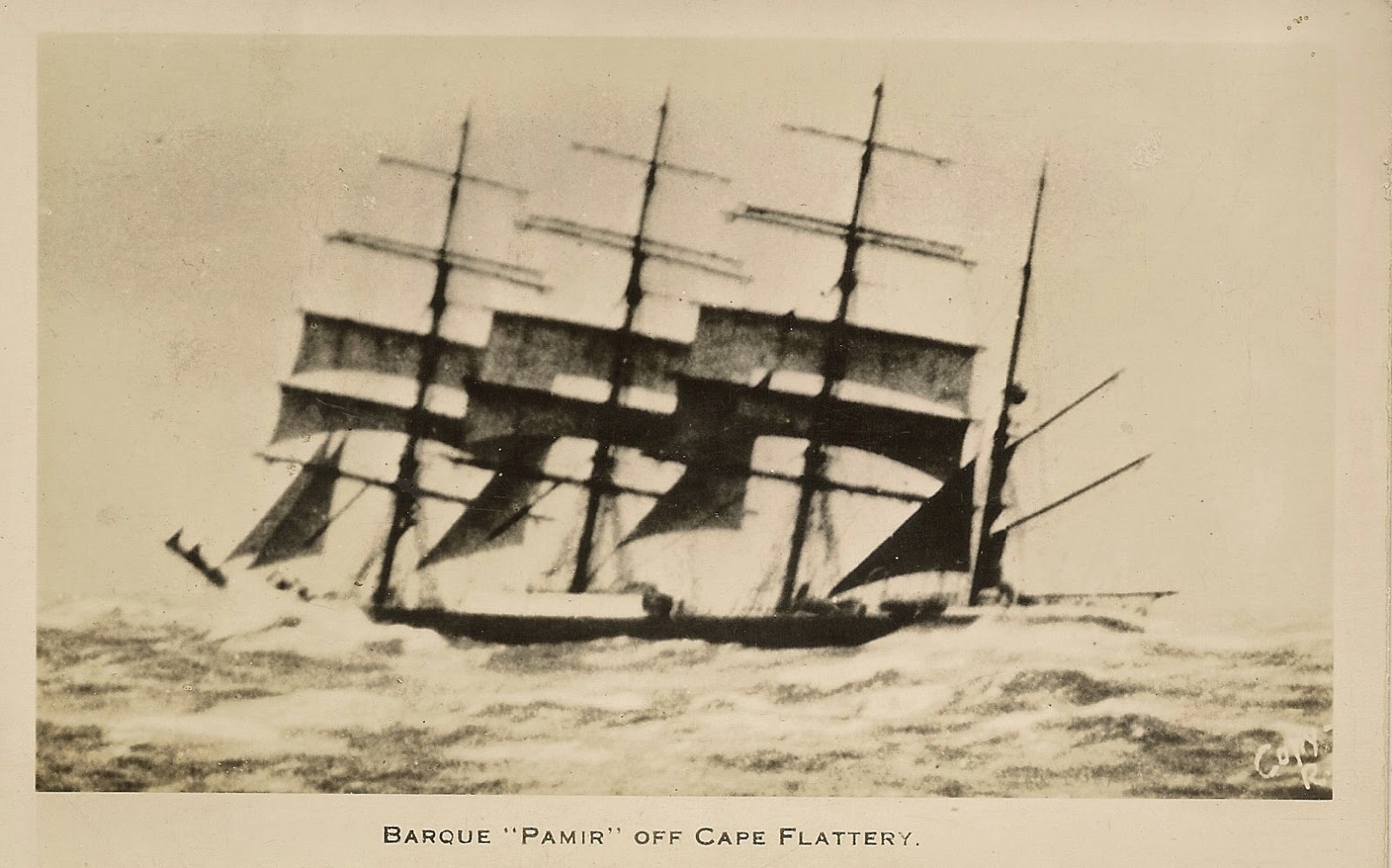 Saltwater People Log PAMIR and PASSAT