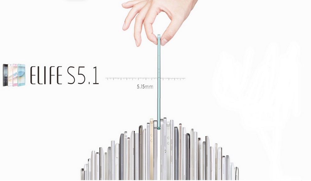 Dünyanın En İnce Telefonu Gionee Elife S5.1