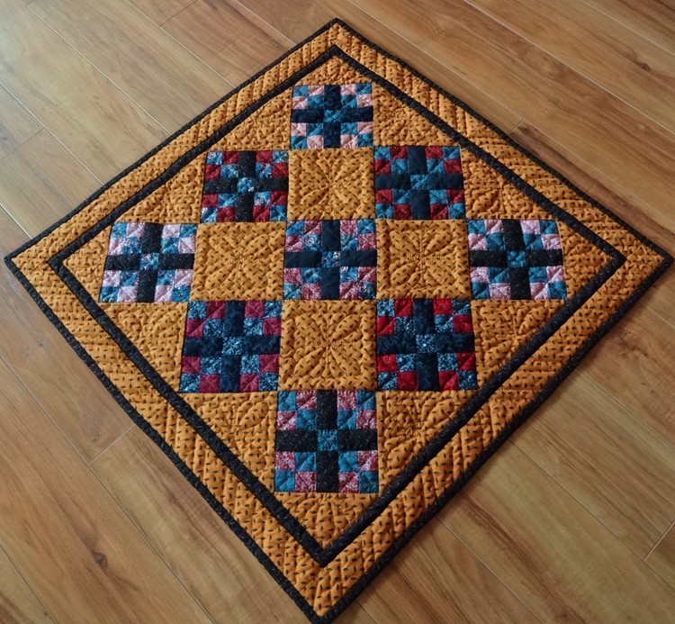 Amity Quilter: Country Roads Revisited - Bloggers Quilt Festival