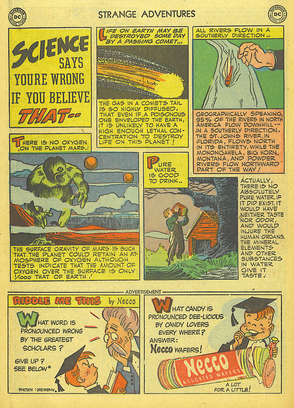 Read online Strange Adventures (1950) comic -  Issue #18 - 22