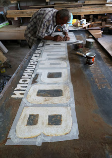 Masking off the letters Masking off the letters