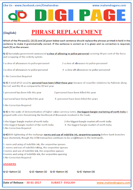 DP | PHRASE REPLACEMENT | 30 - JAN - 17 DP | PHRASE REPLACEMENT | 30 - JAN - 17