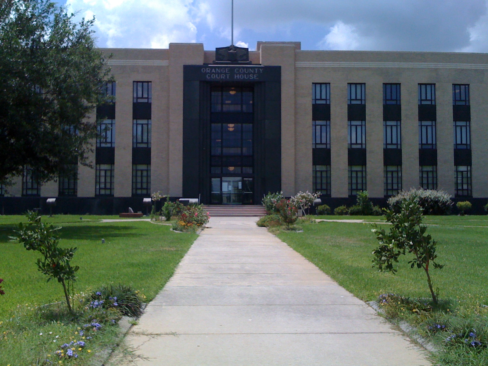 Texas Courthouse Tour 7/7/11 Orange, Beaumont, Anahuac, Liberty, Hempstead, Bellville