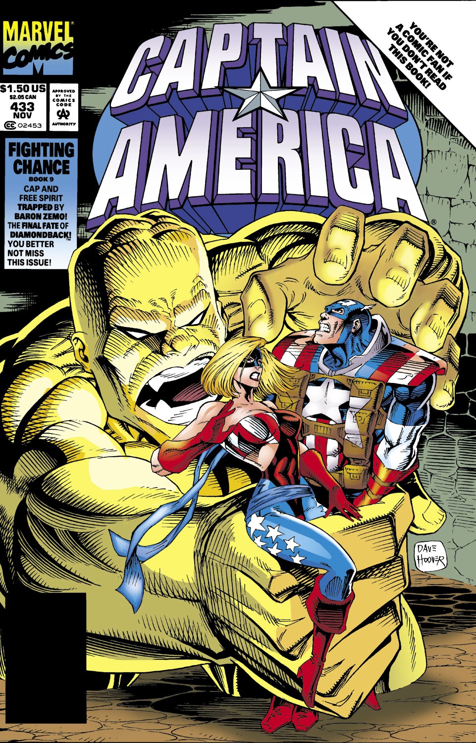 Read online Captain America (1968) comic -  Issue #433 - 1