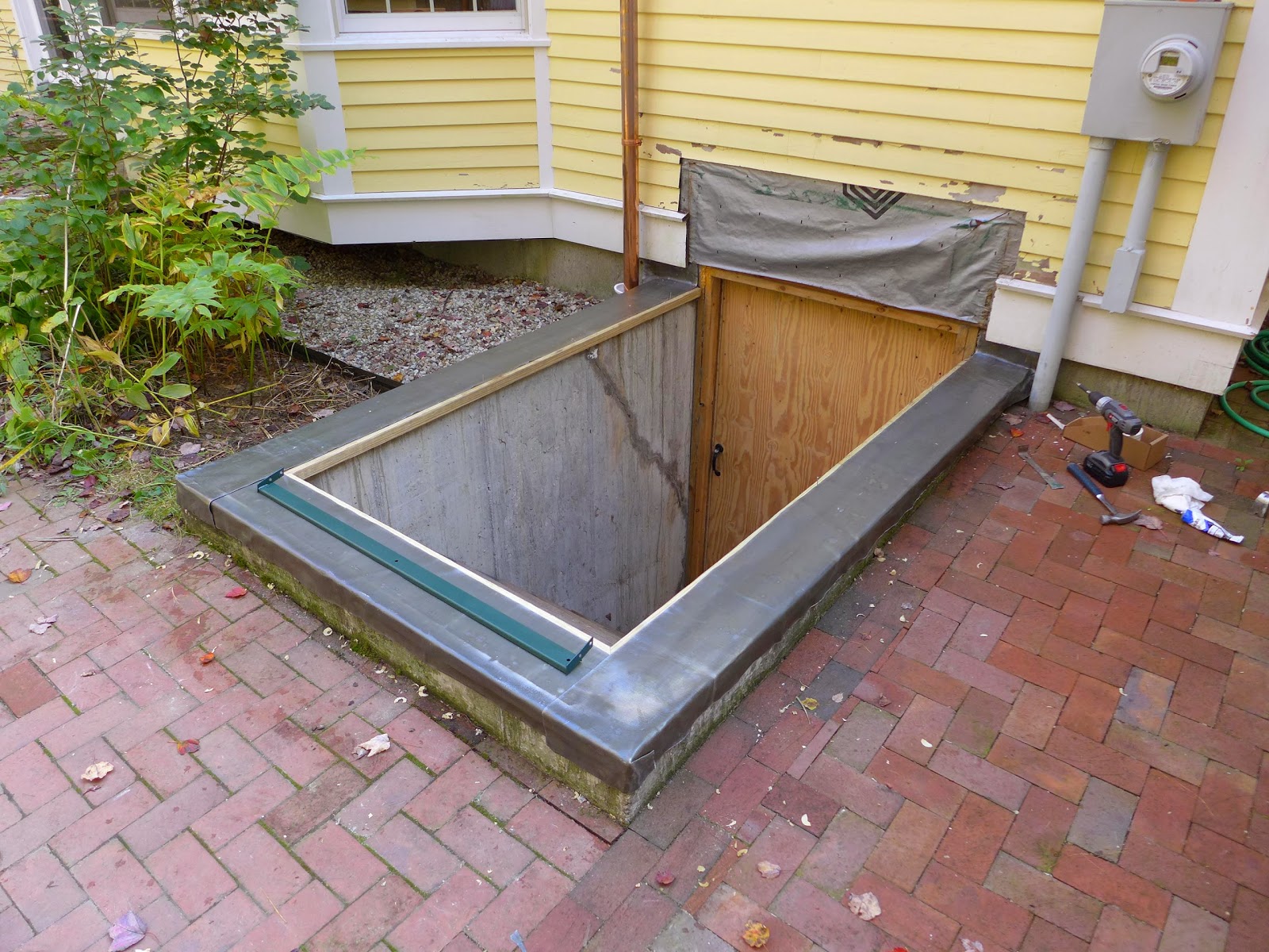Nails and Sawdust Rebuilding an old Bilco basement bulkhead door