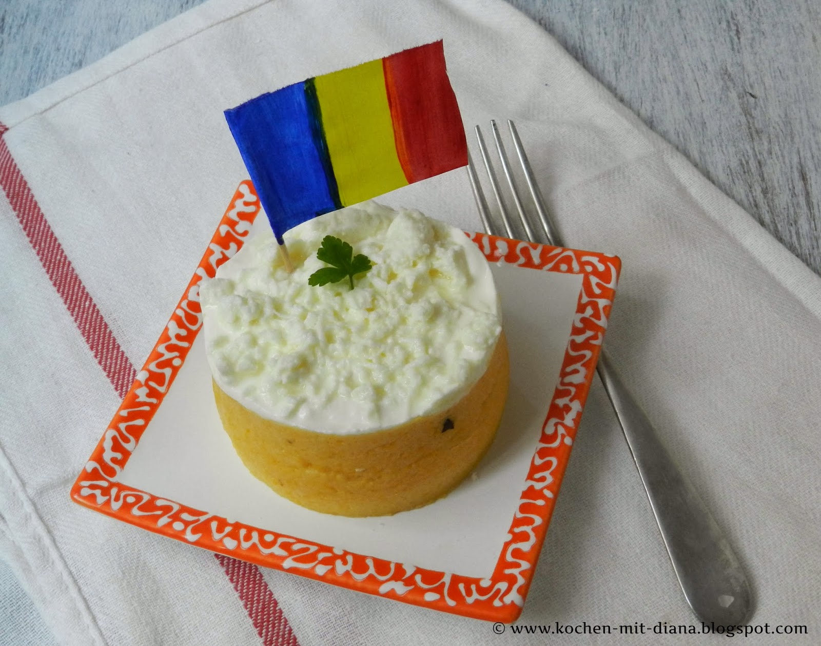 Polenta with cheese and sour cream Cooking with Diana