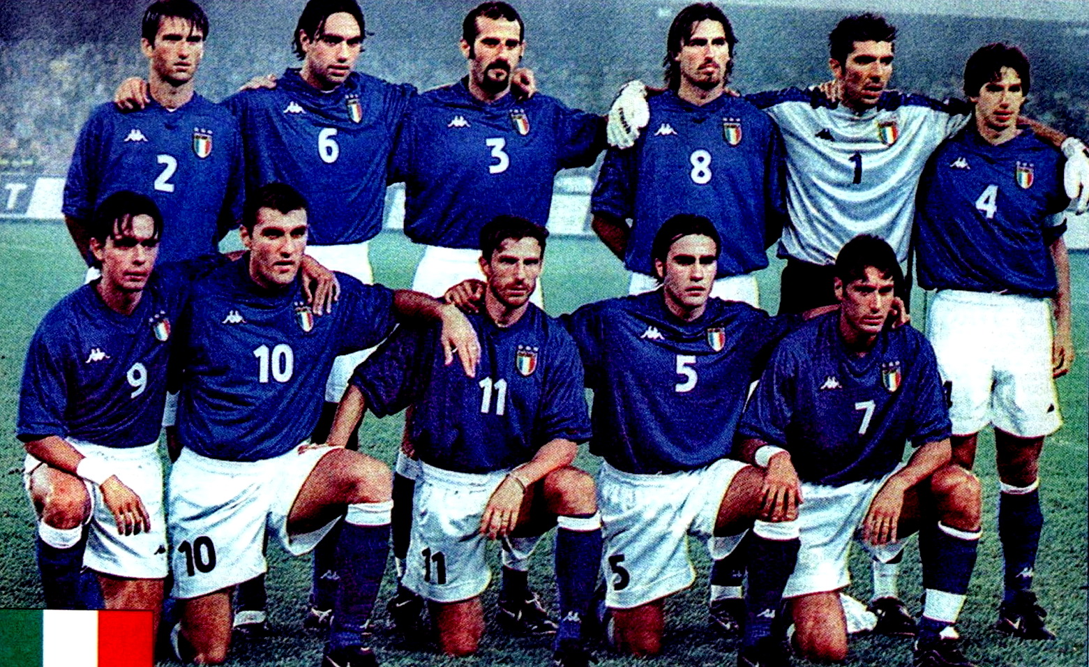 EQUIPOS DE FÚTBOL: ITALIA Selección 1970-2020