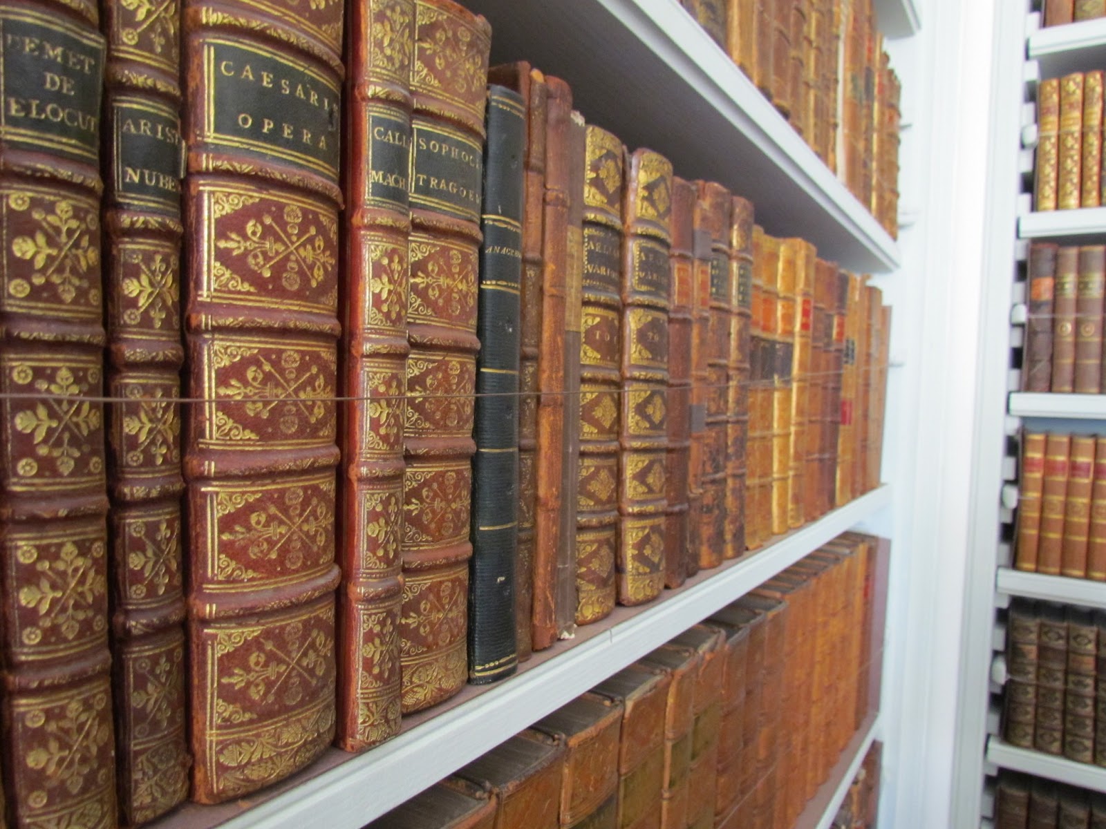 Book&aCuppa: Wimpole- Library
