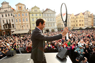 Photos: Roger Federer Launches Laver Cup