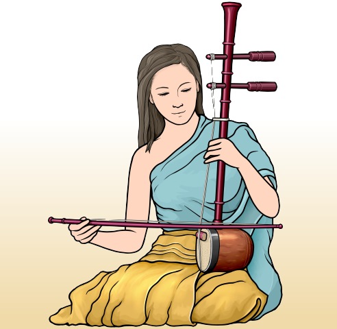 ソー・ウ Saw u タイ王国の弦楽器 เครื่องดนตรีโค้งคำนับ