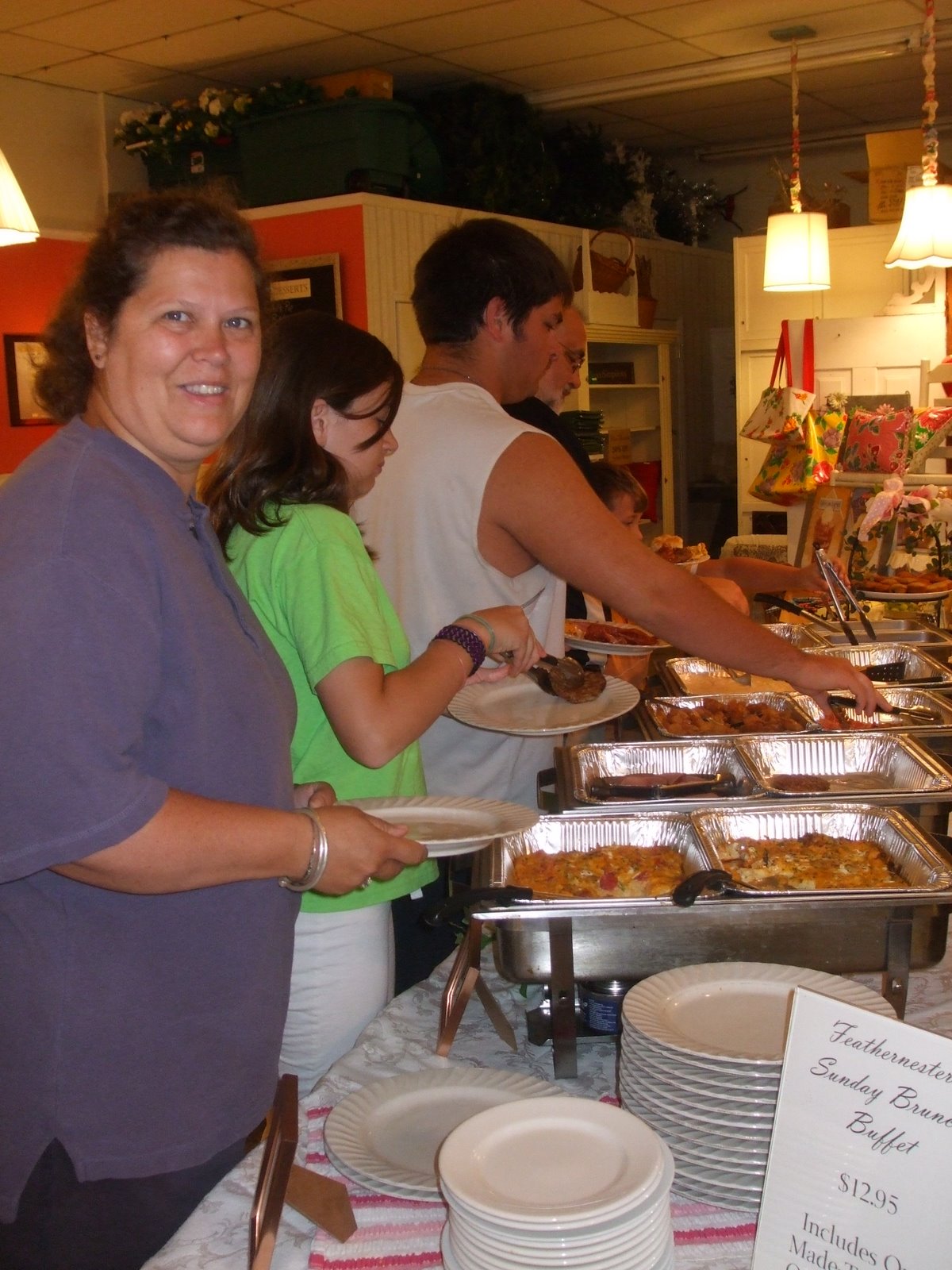 Rosemary's Sampler Feathernesters Tea Room, Richmond, VA