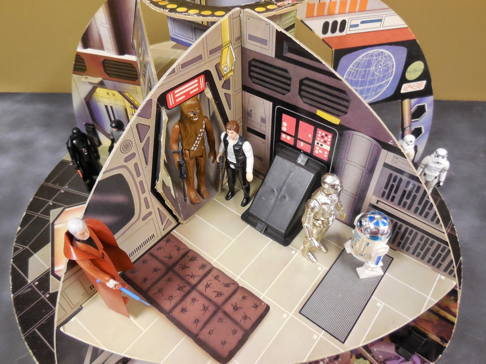 Vintage Kenner Star Wars Toys Death Star playset (Palitoy)