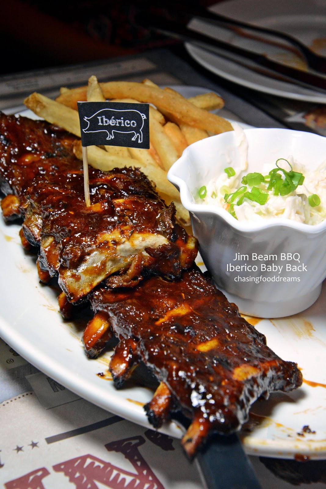 CHASING FOOD DREAMS: Morganfield’s: Presenting The Iberico Baby Back Rib!