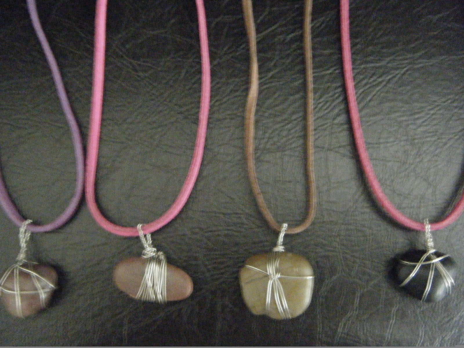 Kiley's Korner... Rock Necklaces!