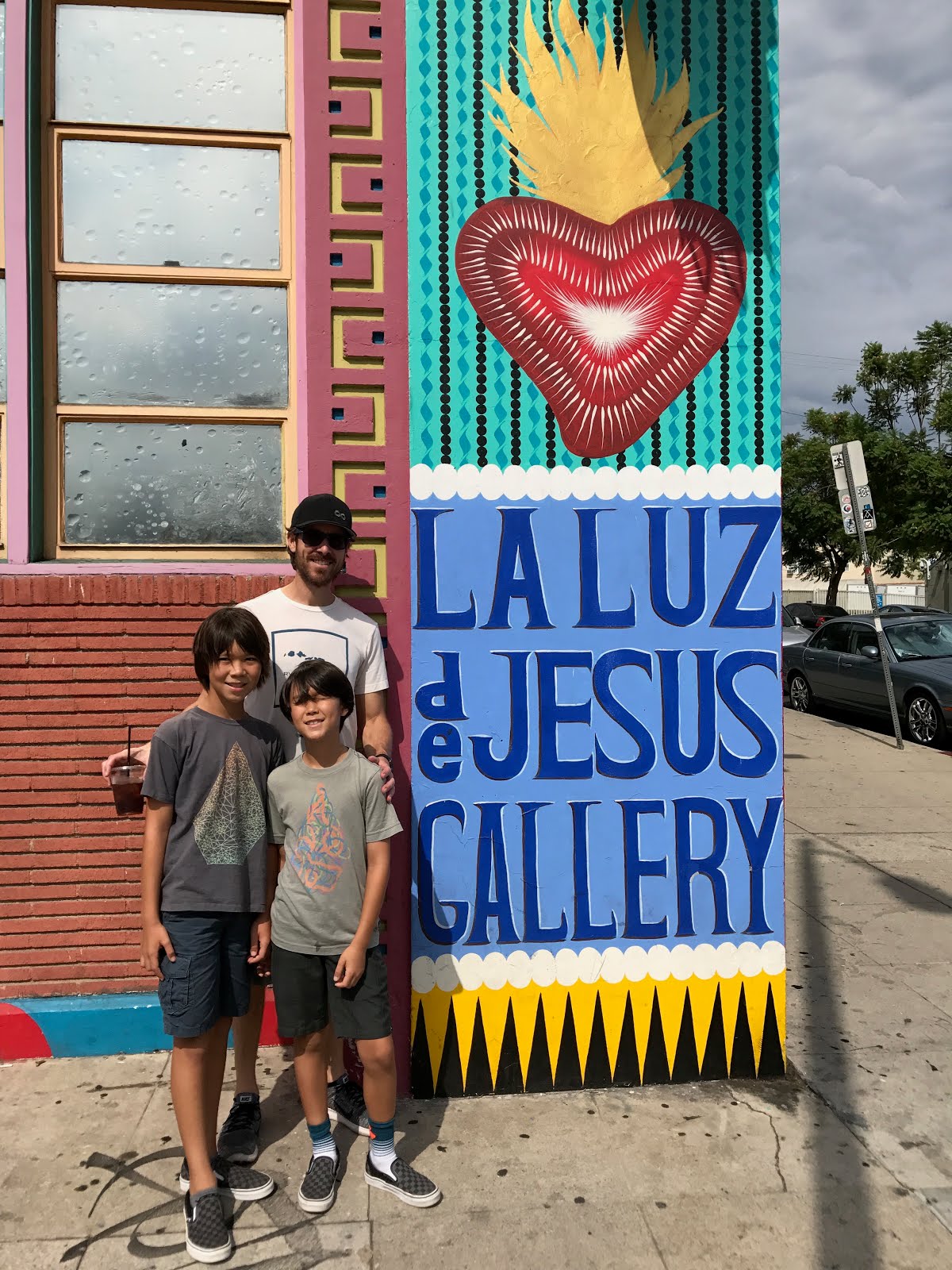 Jawsh and Kim plus two La Luz Gallery