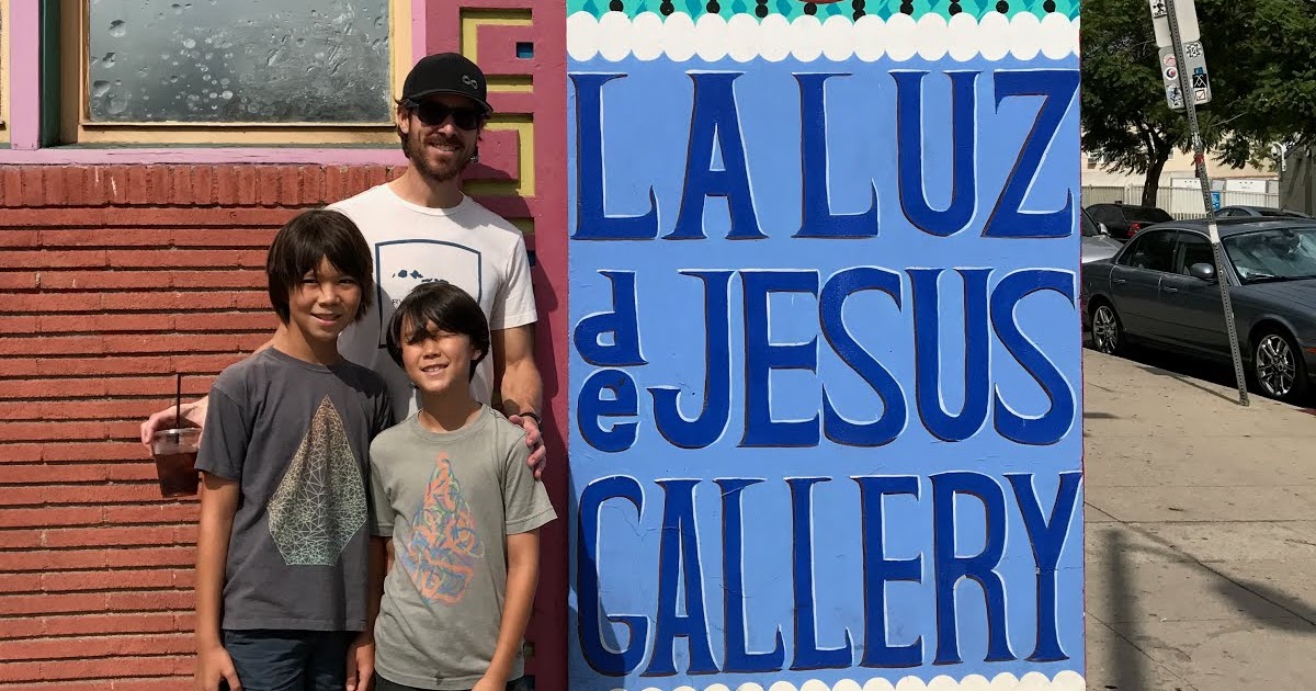 Jawsh and Kim plus two La Luz Gallery