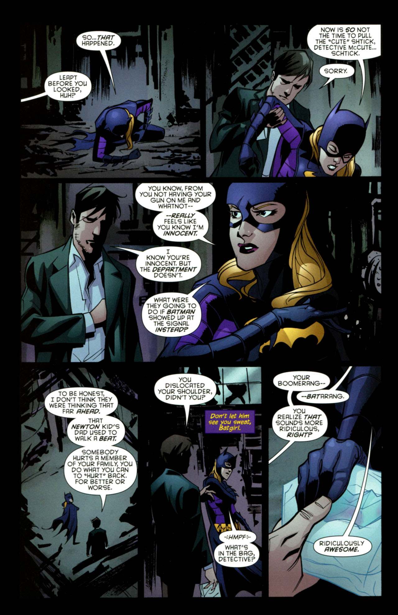 Read online Batgirl (2009) comic -  Issue #16 - 8