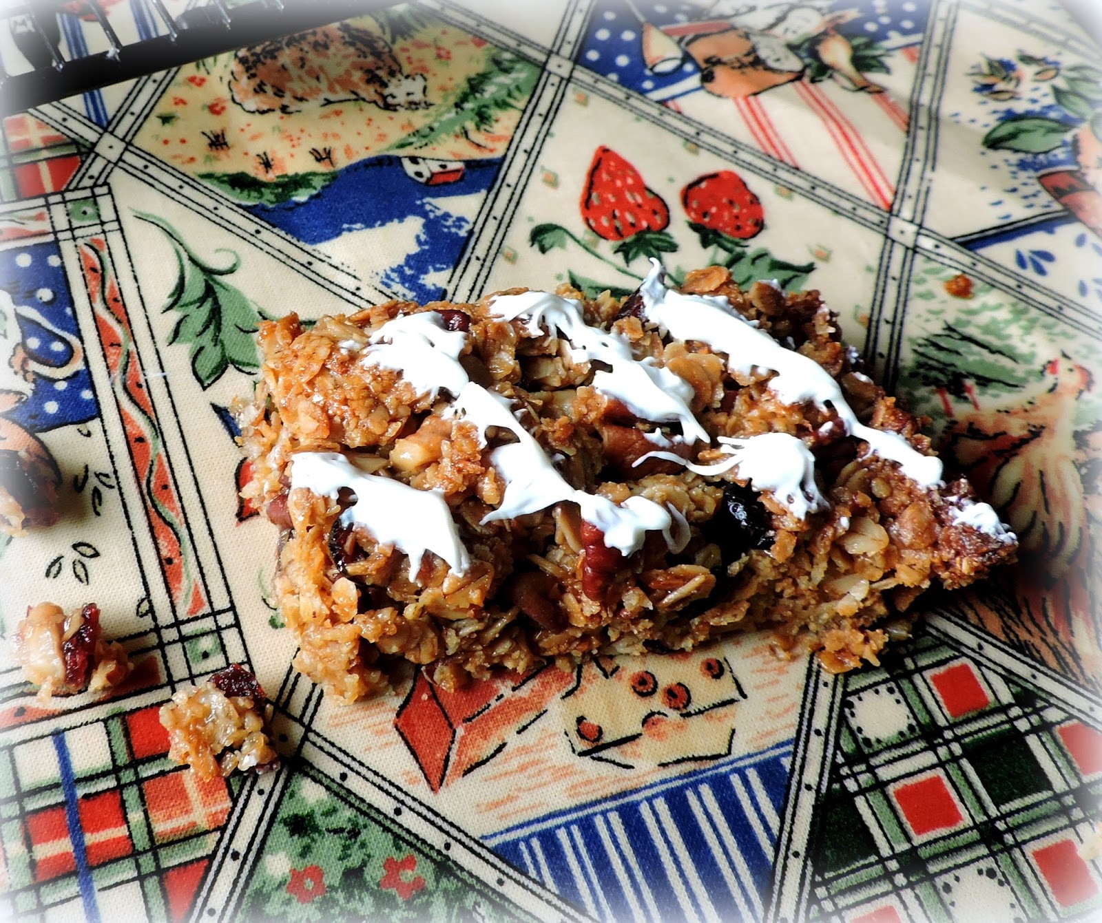 Cranberry, Pecan & White Chocolate Flapjacks The English Kitchen