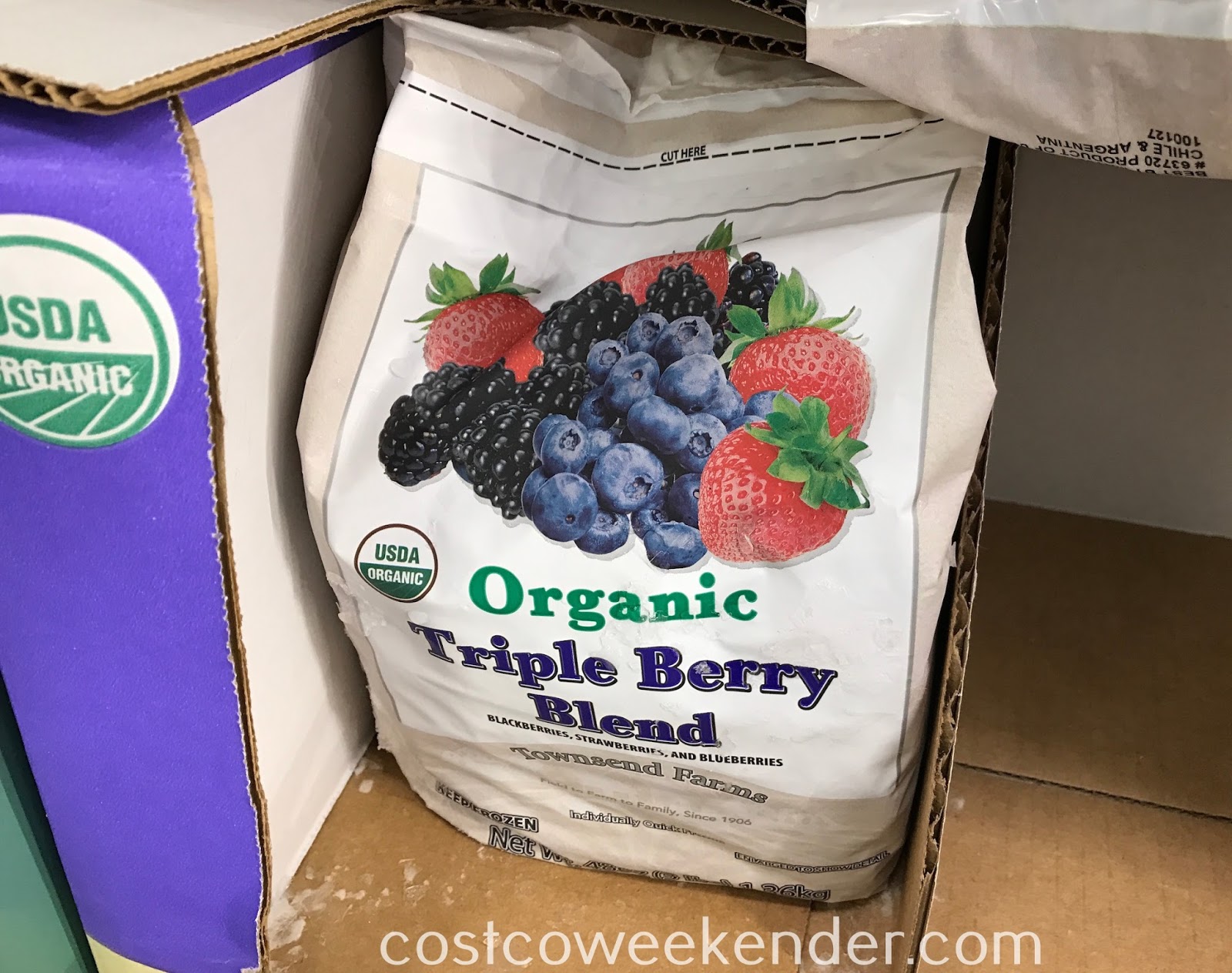 Townsend Farms Organic Triple Berry Blend (3 lbs) Costco Weekender
