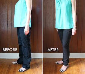 How to Let Out Pants + Pants Alteration Tutorials | AllFreeSewing.com