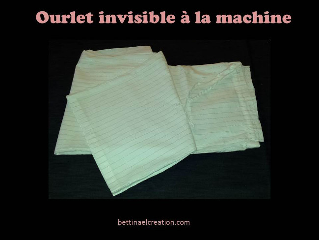 Comment coudre un ourlet invisible sur un pantalon - Jaspe Couture