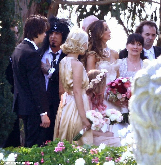 Nikki Sixx Married (Wedding Photos) .