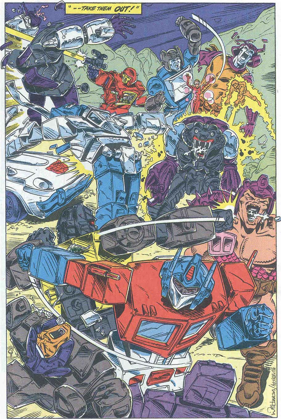 Read online The Transformers (1984) comic -  Issue #80 - 21
