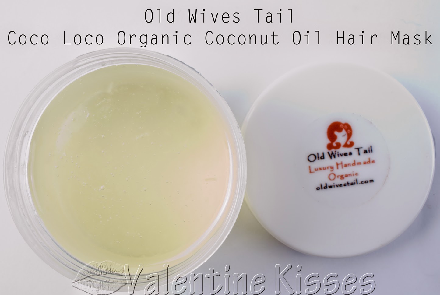 Valentine Kisses Old Wives Tail Coco Loco Organic Coconut Oil Hair