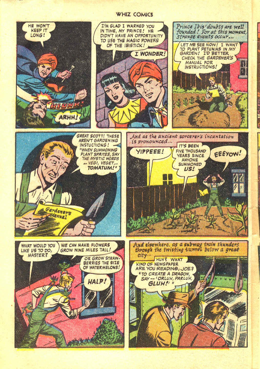 Read online WHIZ Comics comic -  Issue #129 - 35