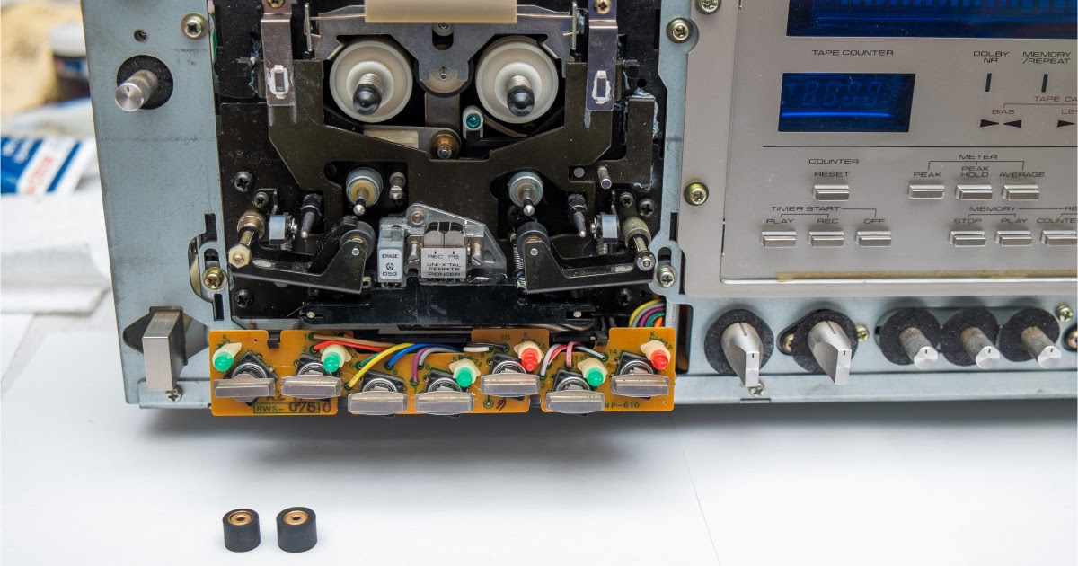 Vintage Audio Stereo Cassette Deck Pioneer CTF1250 replacement of