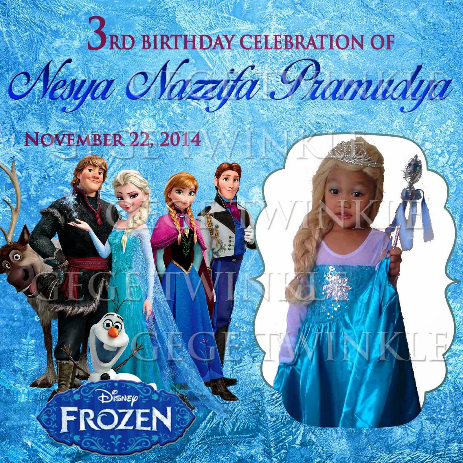 Contoh Desain Banner Ulang Tahun Motif Frozen Tips Me vrogue.co