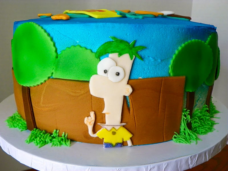 Tortas de Phineas y Ferb, parte 3