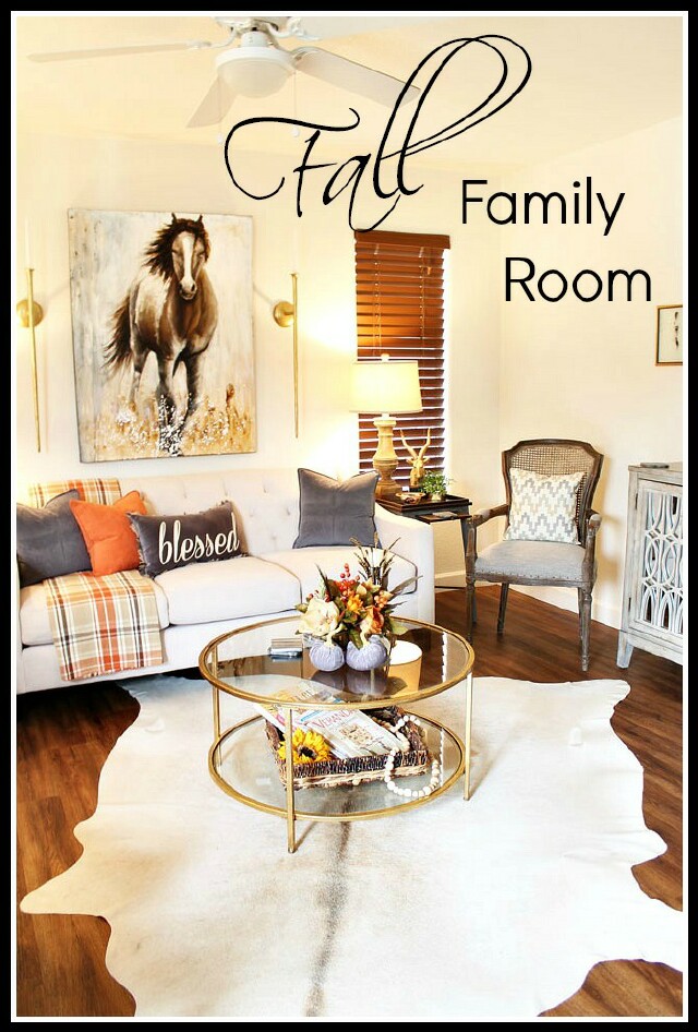 Christmas Inspiration From My Fall Family Room
