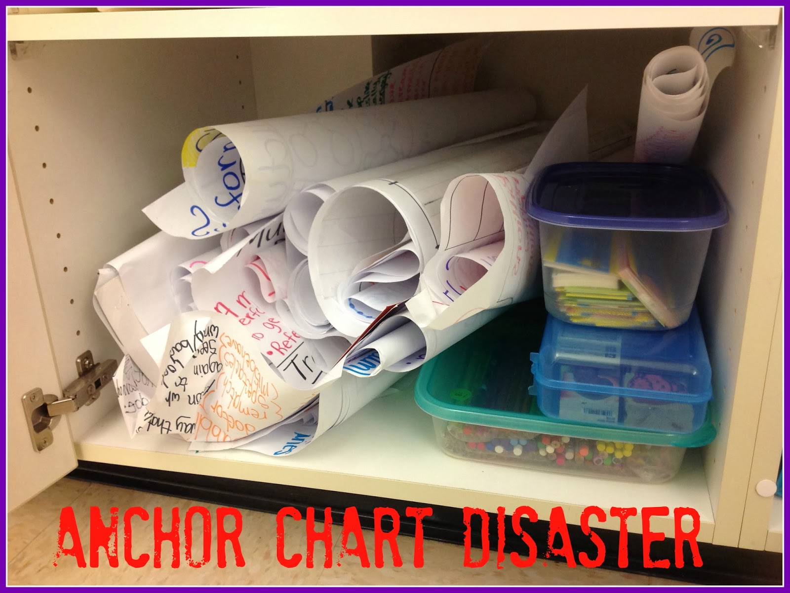 Anchor Chart Storage Ideas