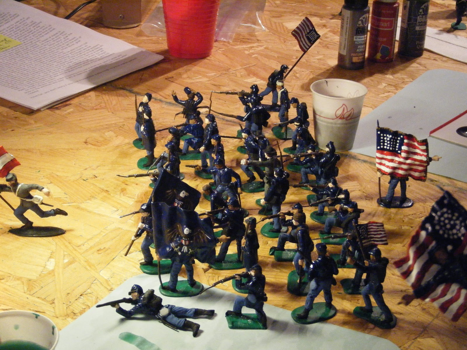 Junkyard HAWKs paint & play day