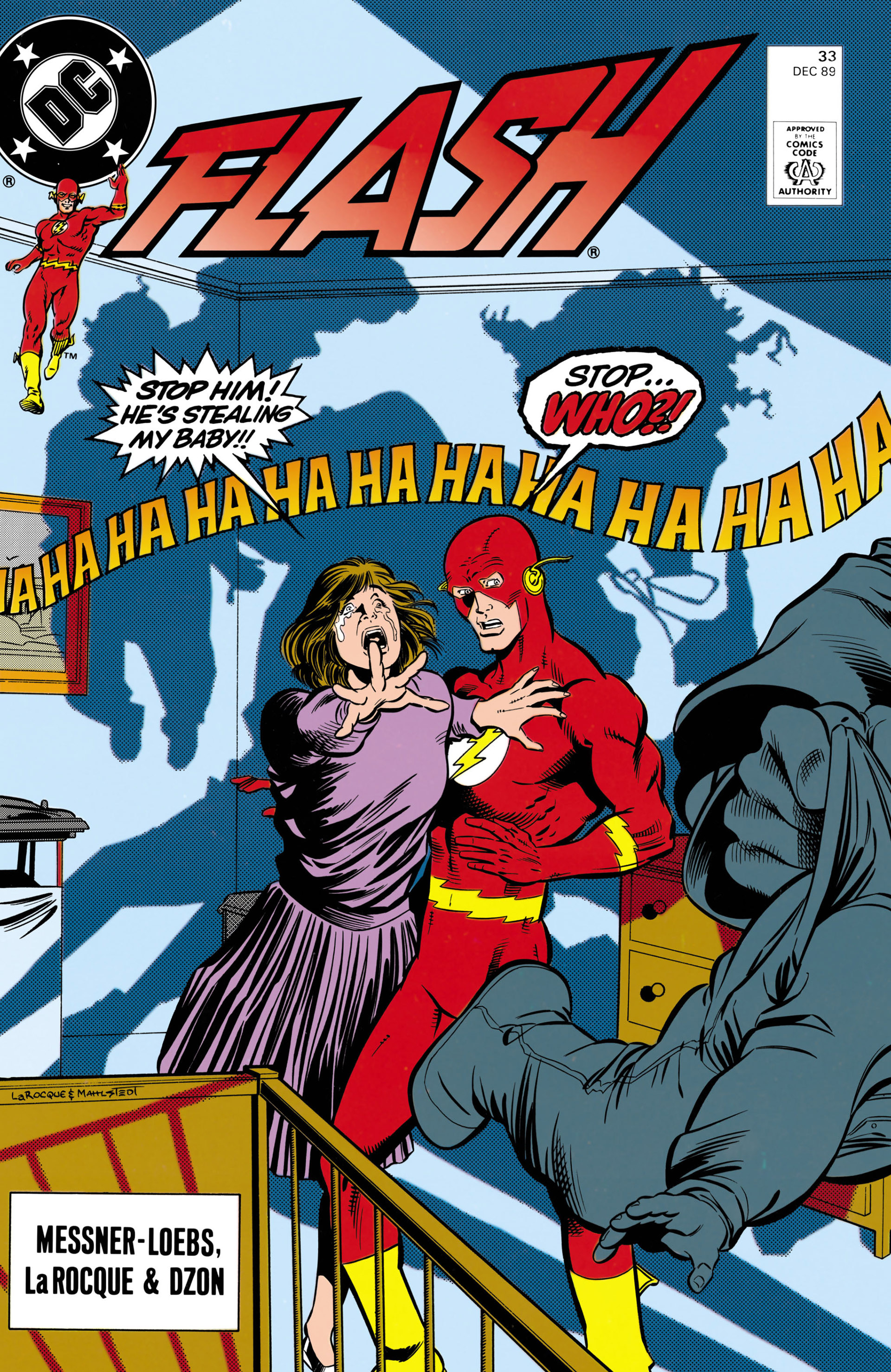 Read online The Flash (1987) comic -  Issue #33 - 1