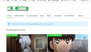 Situs Download dan streaming Anime Subtitle Indonesia Terbaik