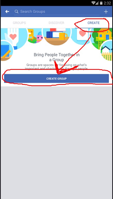 Membuat Group Facebook Baru.