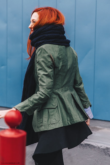 Street Style from Fashion Week NYFW and LFW | Collage Vintage