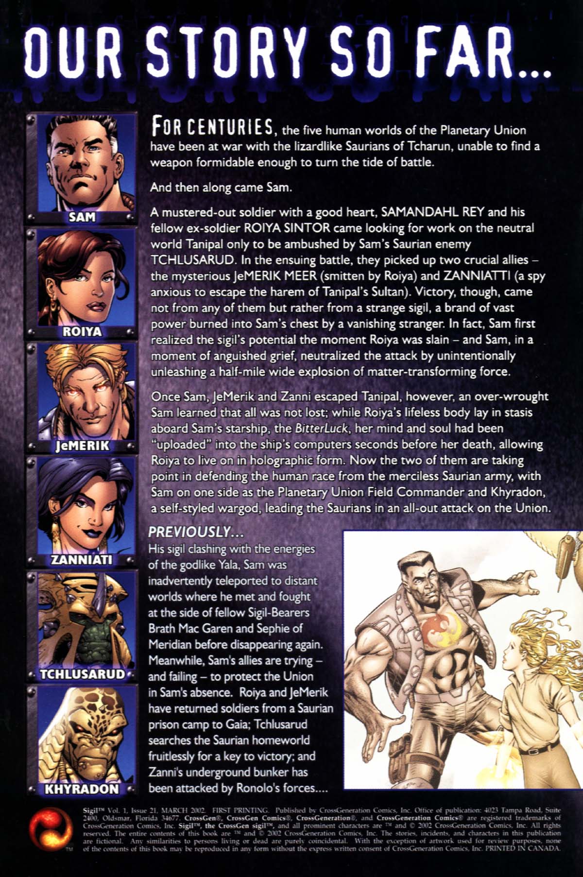 Read online Sigil (2000) comic -  Issue #21 - 2