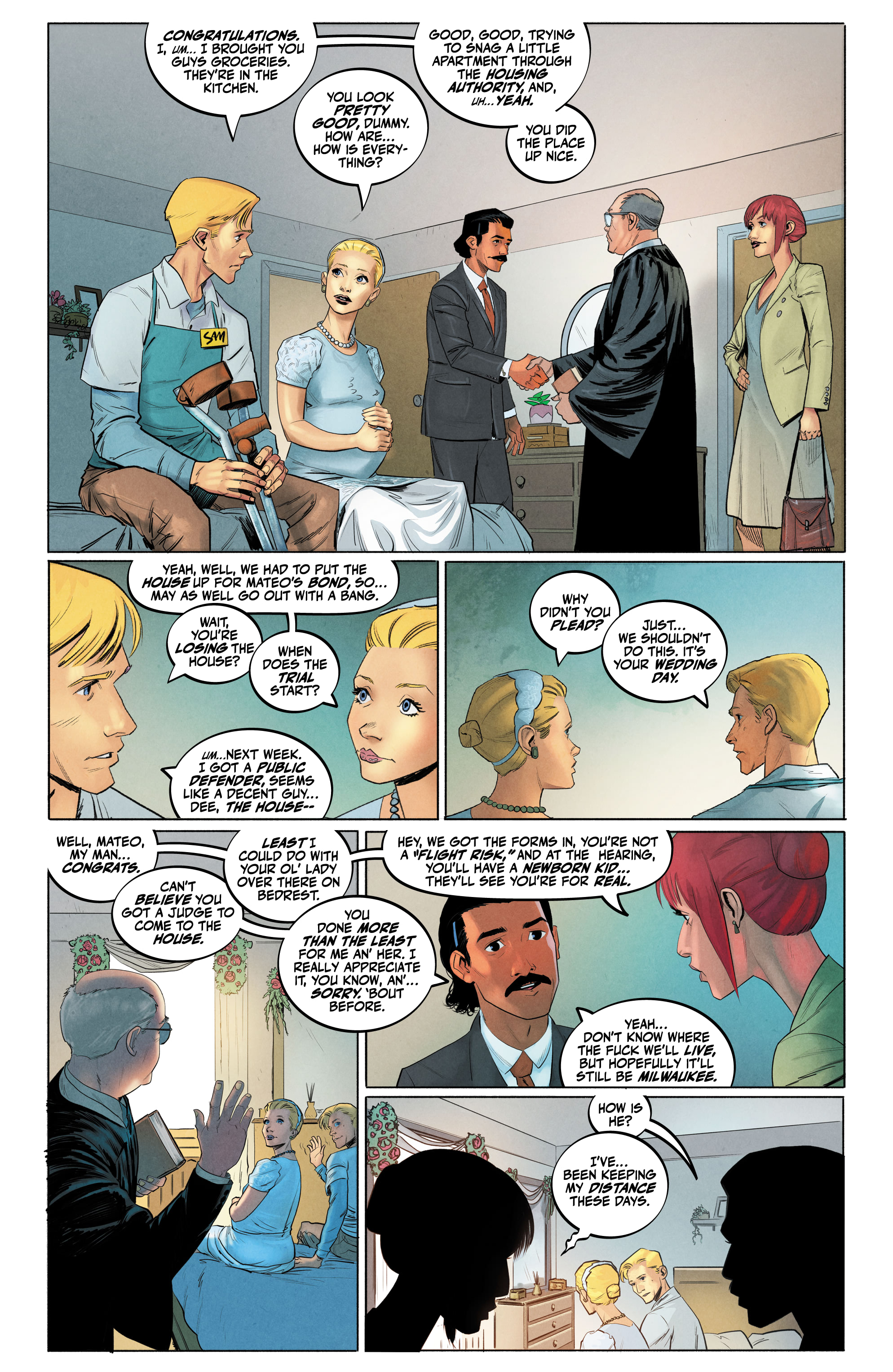 Read online The Blue Flame comic -  Issue #9 - 4