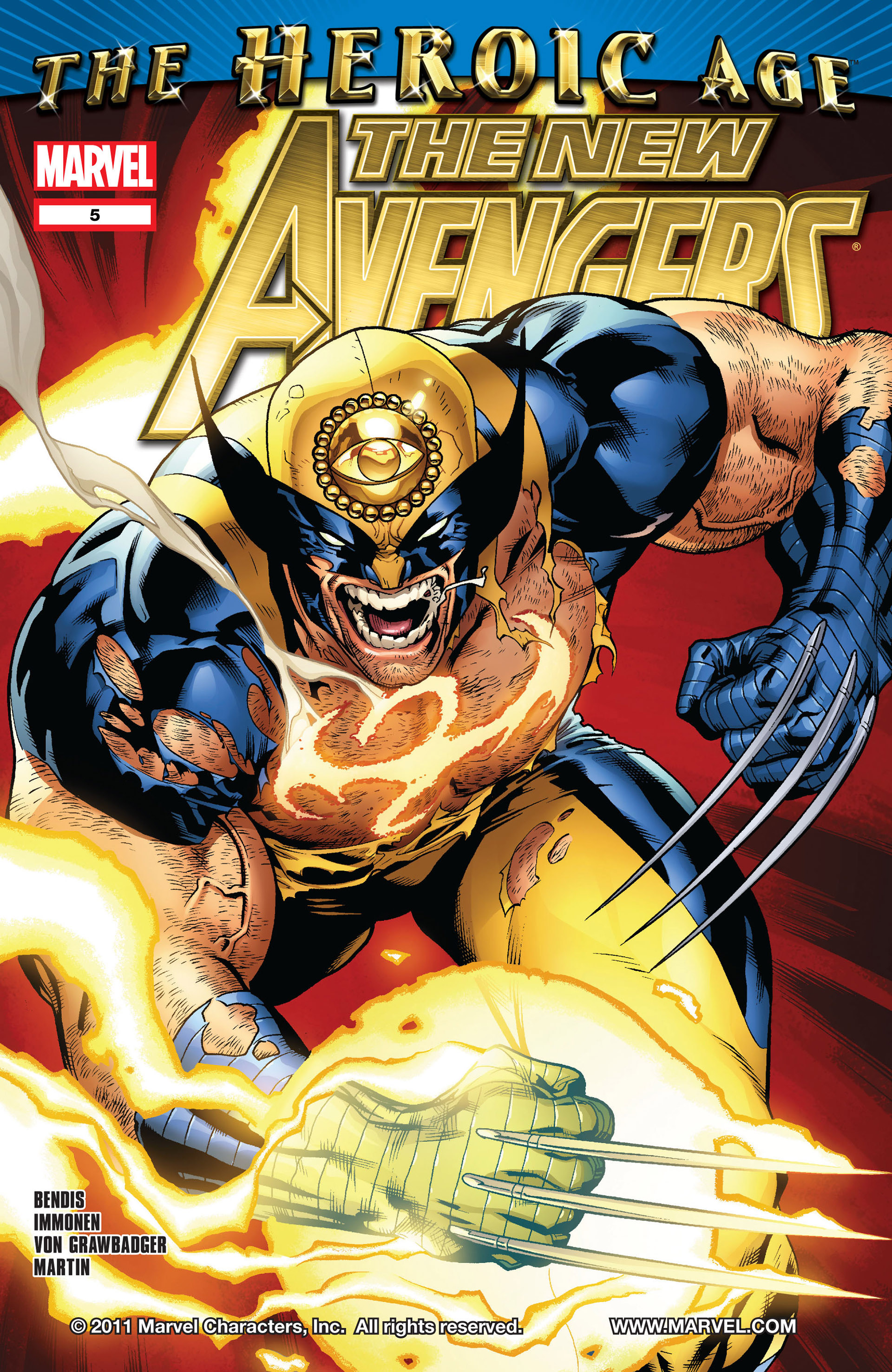 Read online New Avengers (2010) comic -  Issue #5 - 1