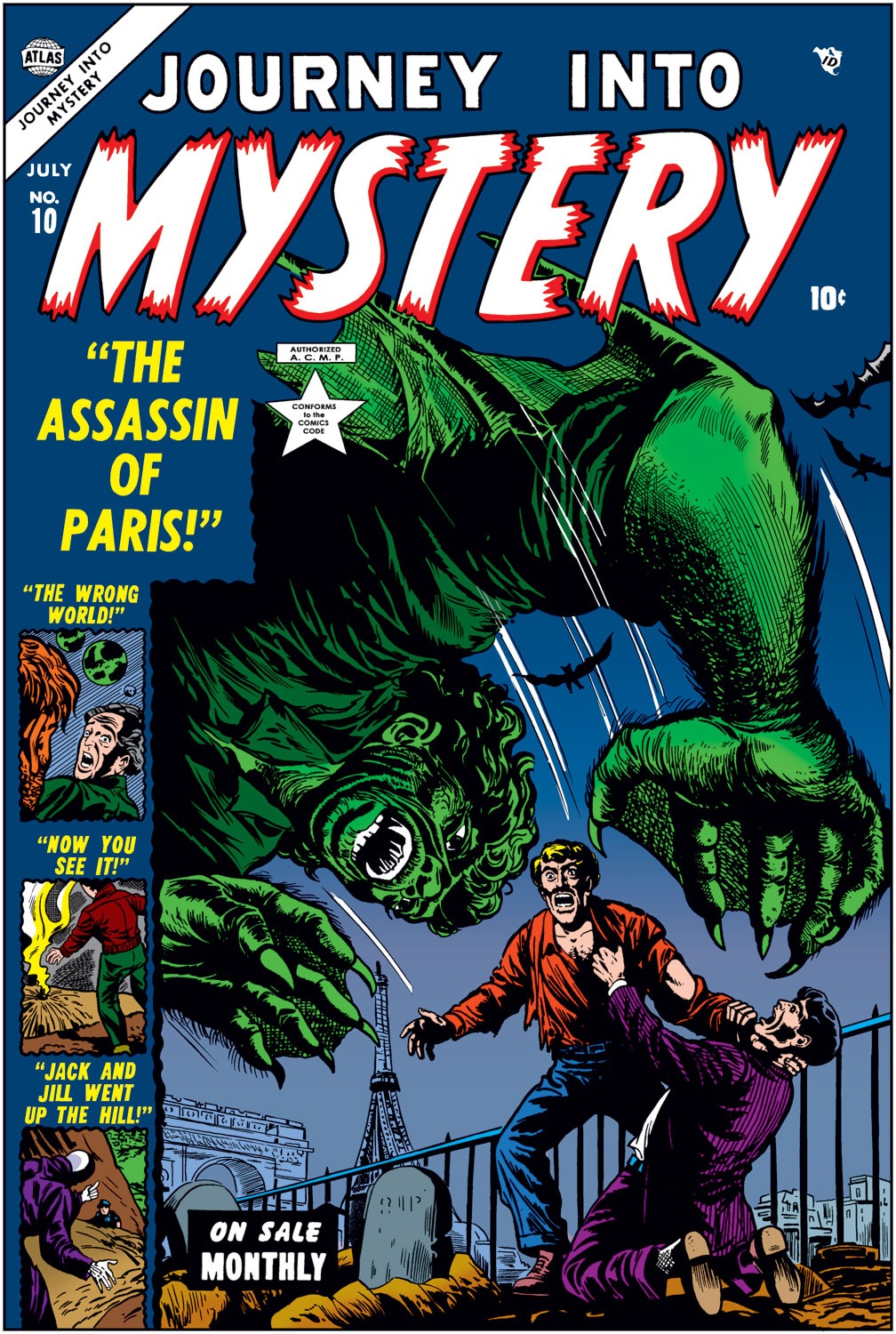 Read online Journey Into Mystery (1952) comic -  Issue #10 - 1