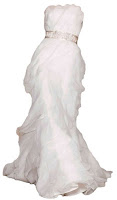 Una mancha en el vestido de novia: no debe ser un problema