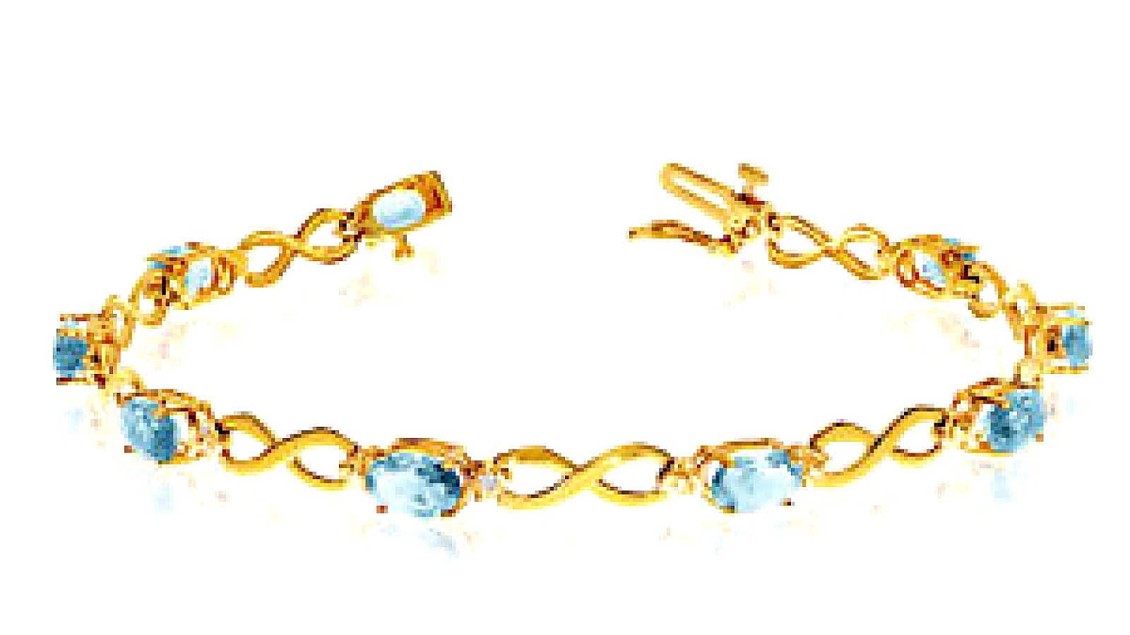 Aquamarine Bracelet Yellow Gold Yellow Choices