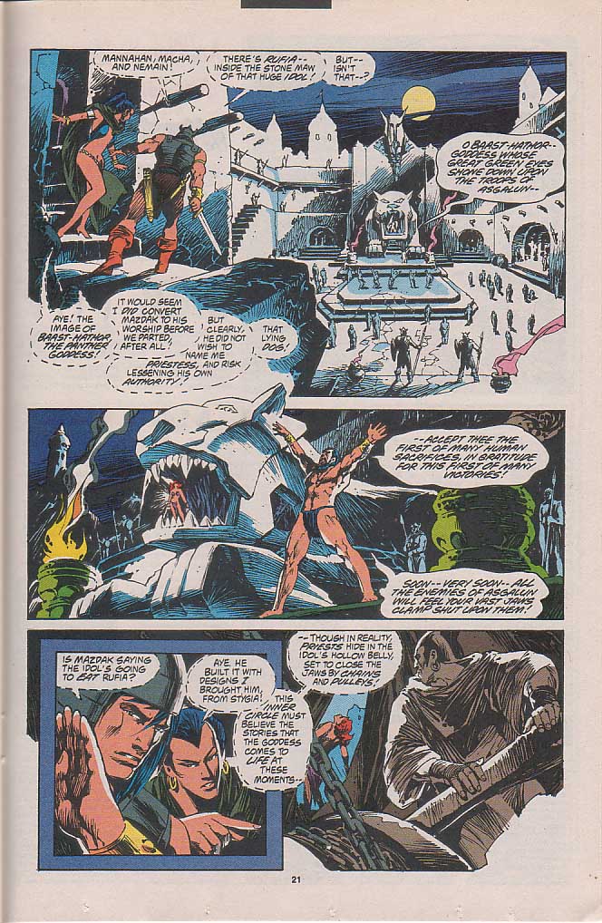 Read online Conan the Barbarian (1970) comic -  Issue #262 - 16